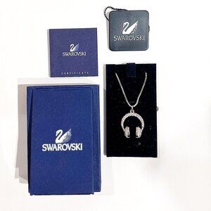Swarovski Headphones Necklace